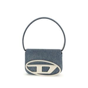 Diesel Blue Cotton Shoulder Women's Bag